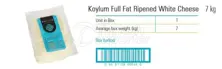 Koylum Full Fat White Cheese 7kg