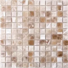 2,3x2,3 Krem Karamel Oniks Mozaik