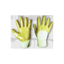 Ebax Yellow Nitrile Glove