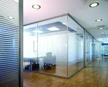 Divisória de vidro para escritório