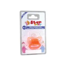 Transparent Silicone Soother -Ort. Shape- No.2