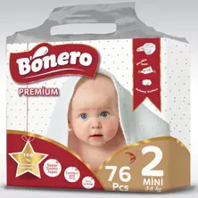 Bonero Baby Fralda Mini 68 peças