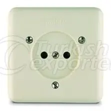 Sockets   -Flush Mounted Embedded Double Outlet