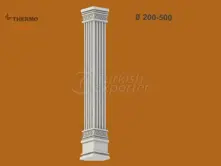 Coluna da fachada sModel 5020