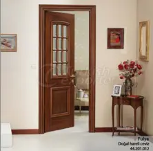Porta de madeira Fulya 12-Glass