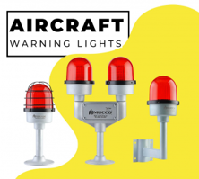 MUCCO BRAND LOW INTENSITY AIRCRAFT WARNING LIGHT , WARNING OBSTRUCTION LIGHT