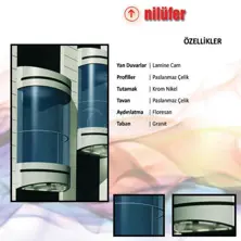 Cabina de elevación modelo Nilufer