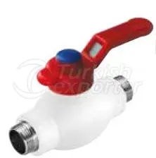 PPR Ball Valve Double Male Threaded (Metal Handle)