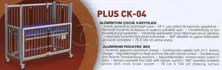 Aluminium Pediatric Bed Plus CK-04