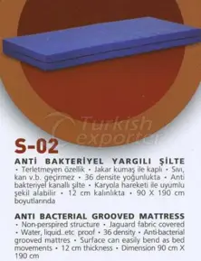 Anti-Bacterial Grooved Mattress S-02