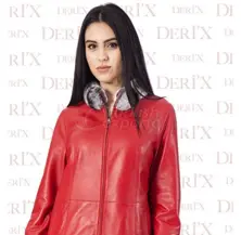 Leather Jackets B - Mono Red
