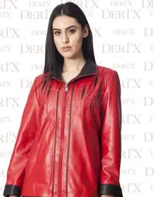 Leather Jackets B-2064 Red