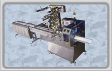 Chrome Five-Servo Motion Control Parallel (0 °) Automatic Feed Packaging Machine