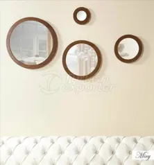 Wooden Decorative Mirror Miry