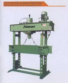Having a Lever and motor Worshop Press 150 Tons