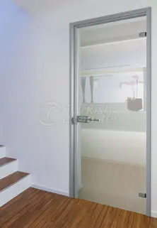 Transparent Glass Doors Atmosphere
