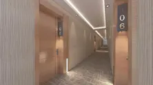 hotel door