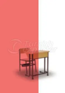 парты и учительский стол