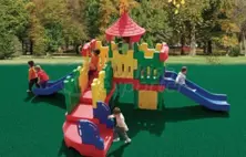 Çocuk Oyun Parkları - Afacan Kale 3TD