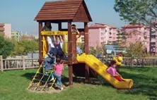 Çocuk Oyun Parkları - Ahşap Seri Flowood 1