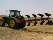 Reversible Mouldboard Plough On Land