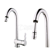 Sink Mixer with Pull-Out Spiral Spring Tap