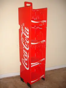 Carrinho de Prateleira Coca Cola