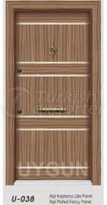 Steel Door Alpi U 038