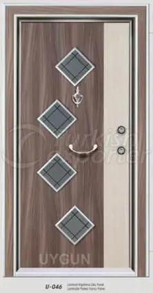 Steel Door Lux Panel U 046