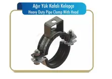 Heavy Duty Pipe Clamp with Head