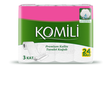 Komili Premium Toilet Paper 24 Rolls
