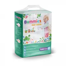 Bummies Baby Diaper 64pcs Junior 