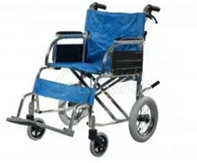Chaise roulante en aluminium