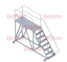 Industrial Ladders with Platform
