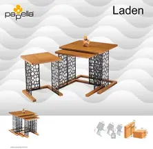 Laden Side Table