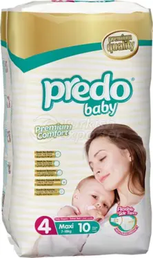 Fraldas para Bebês Predo Standard Maxi