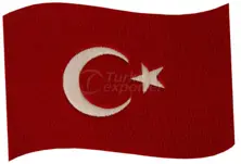 Dokuma Etiketler -Türk Bayrağı