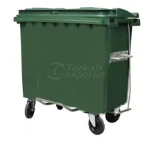 660 Liter Plastic Waste Container
