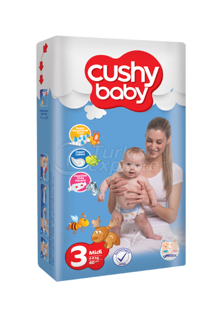 Baby Diapers Cushy Baby Midi