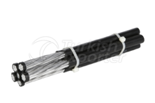 Алюминиевый проводящий изоляционный кабель из сшитого полиэтилена