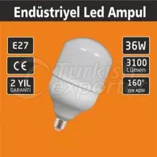 Luminária Led-36w-3100 Lumen Industrial LED