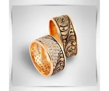 Wedding Ring Handmade 14 K ATK555