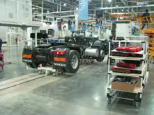 Équipements de la chaîne de montage de camions Volvo
