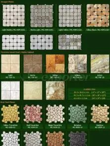 Natural Stone Series Hexagon Mosaic