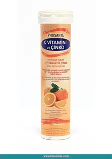 Prosante Vitamin C & Zinc Effervescent Tablet
