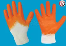 Latex Knitted Work Gloves