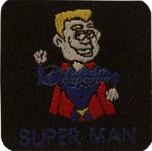 Dokuma Etiketler -Super Man