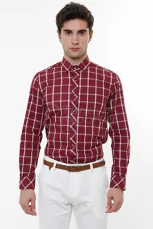 WSS Wessi Checkered Cotton Shirt