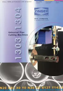ZINSER CNC Pipe Cutting Machines