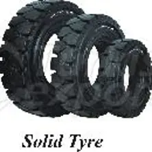 Addo India Black-White Solid Tire